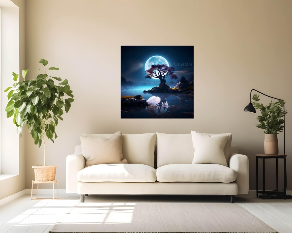 Lunar Blossom Solitude