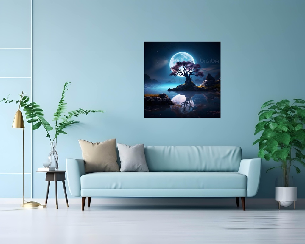 Lunar Blossom Solitude