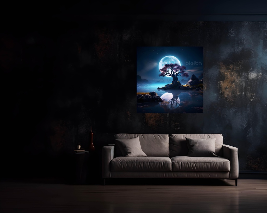 Lunar Blossom Solitude