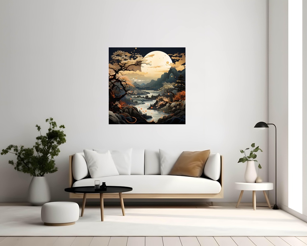 Moonlit Blossom Serenity