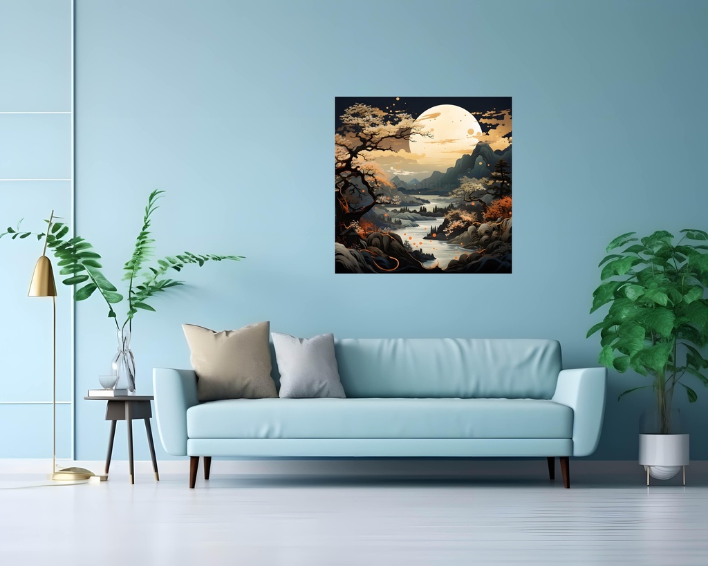 Moonlit Blossom Serenity
