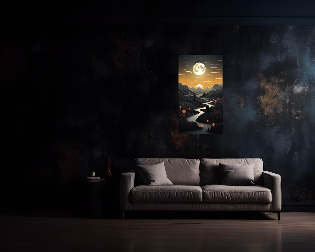 Mystic Moonlit Pathway