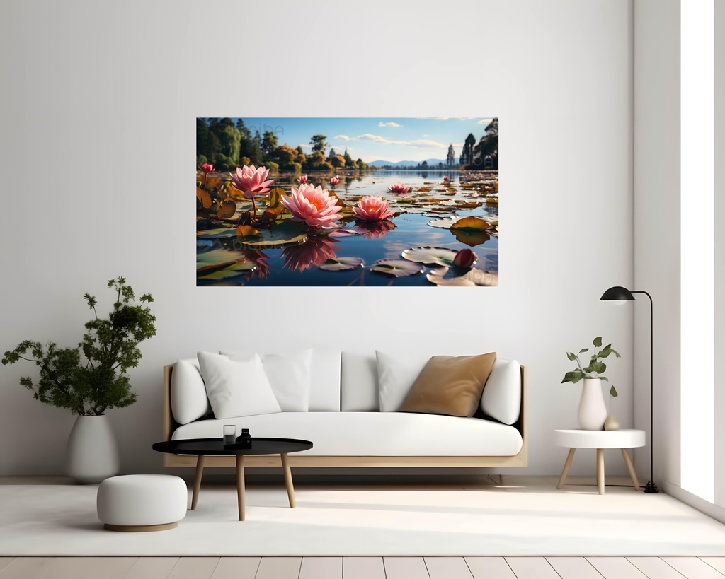 Serene Water Blossoms
