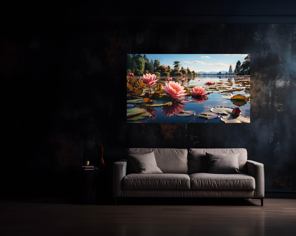 Serene Water Blossoms