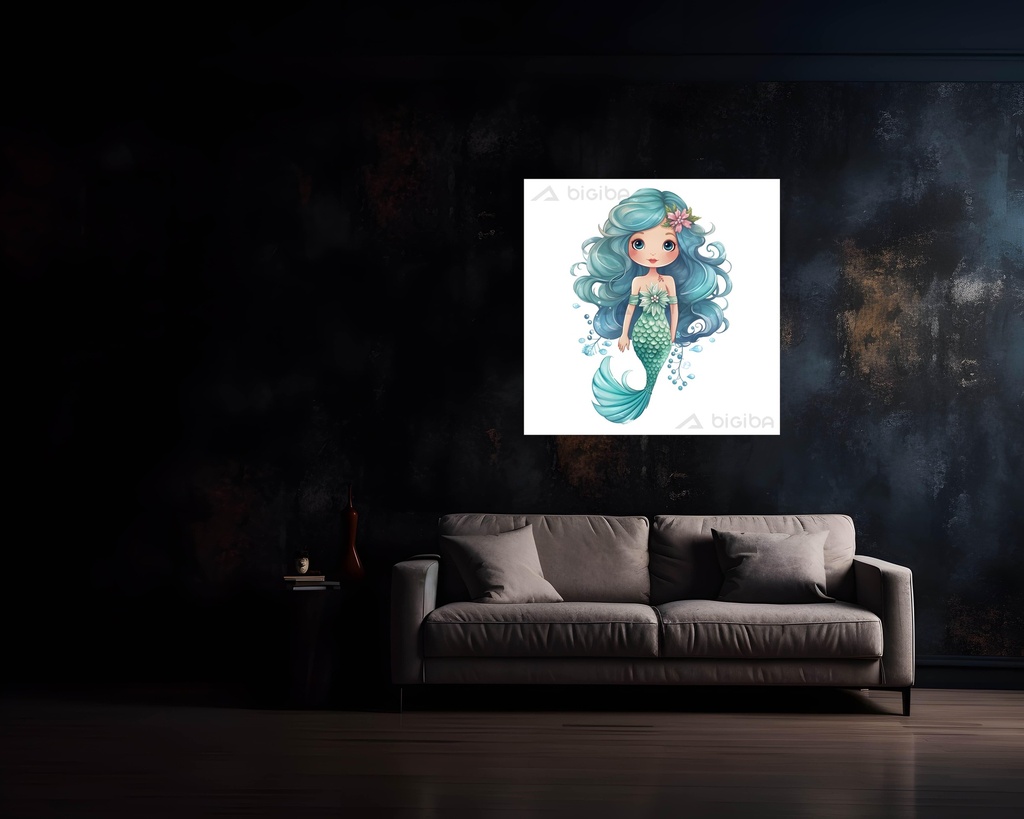 Aqua Essence: The Mermaid's Gaze