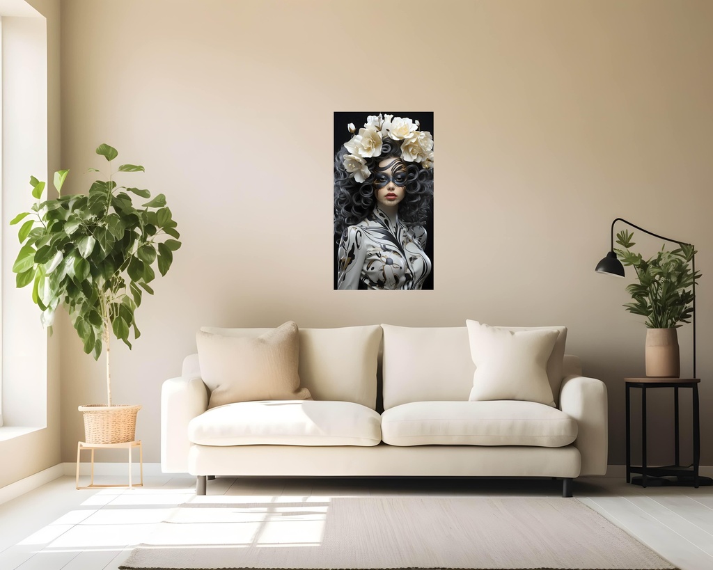 Floral Fantasy Masquerade