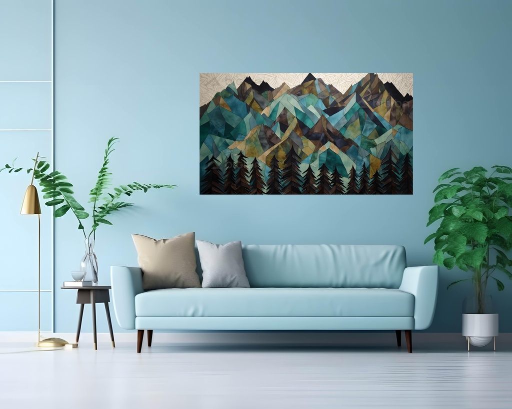 Mystic Mountain Tapestry