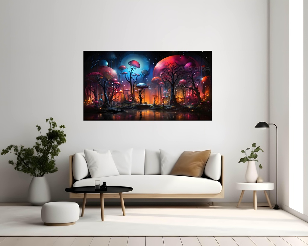 Enchanted Mycena Grove