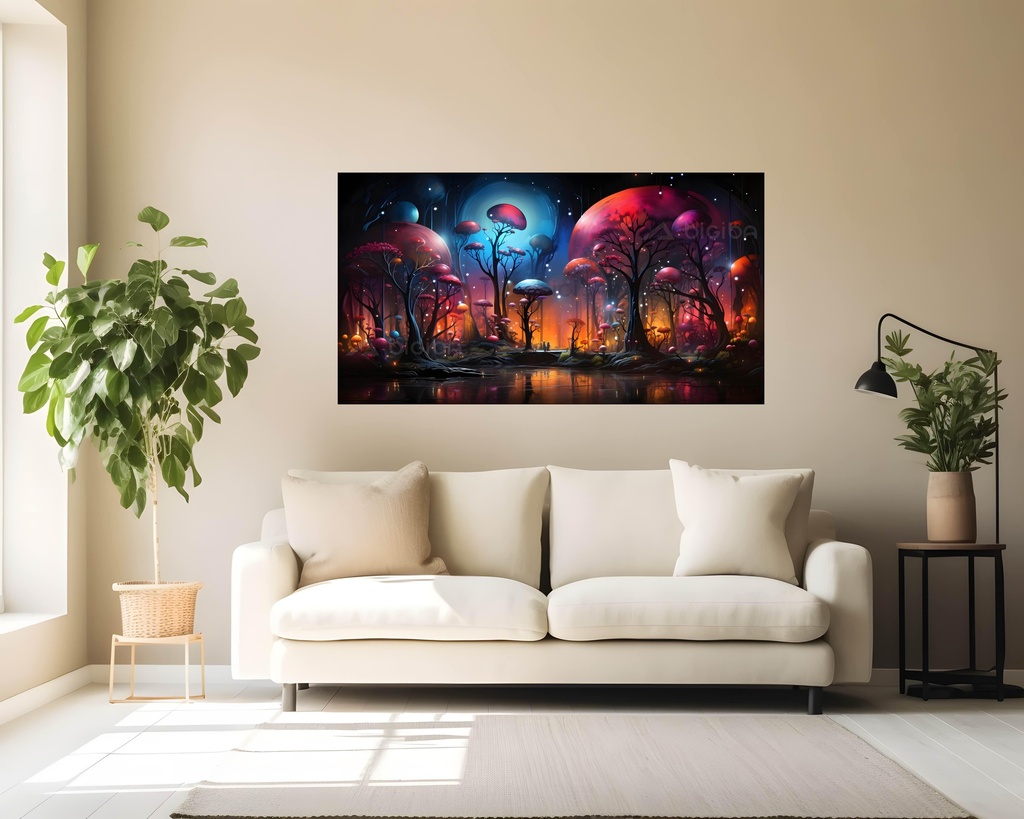 Enchanted Mycena Grove