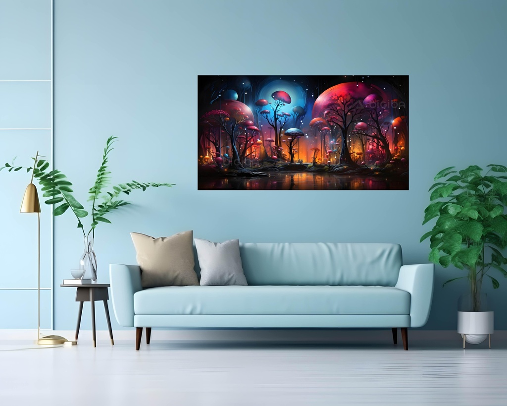 Enchanted Mycena Grove
