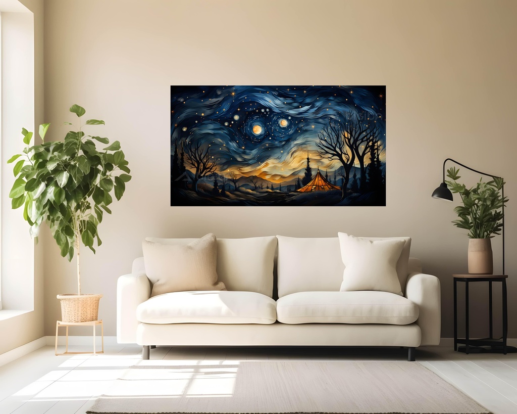 Starry Wilderness Embrace