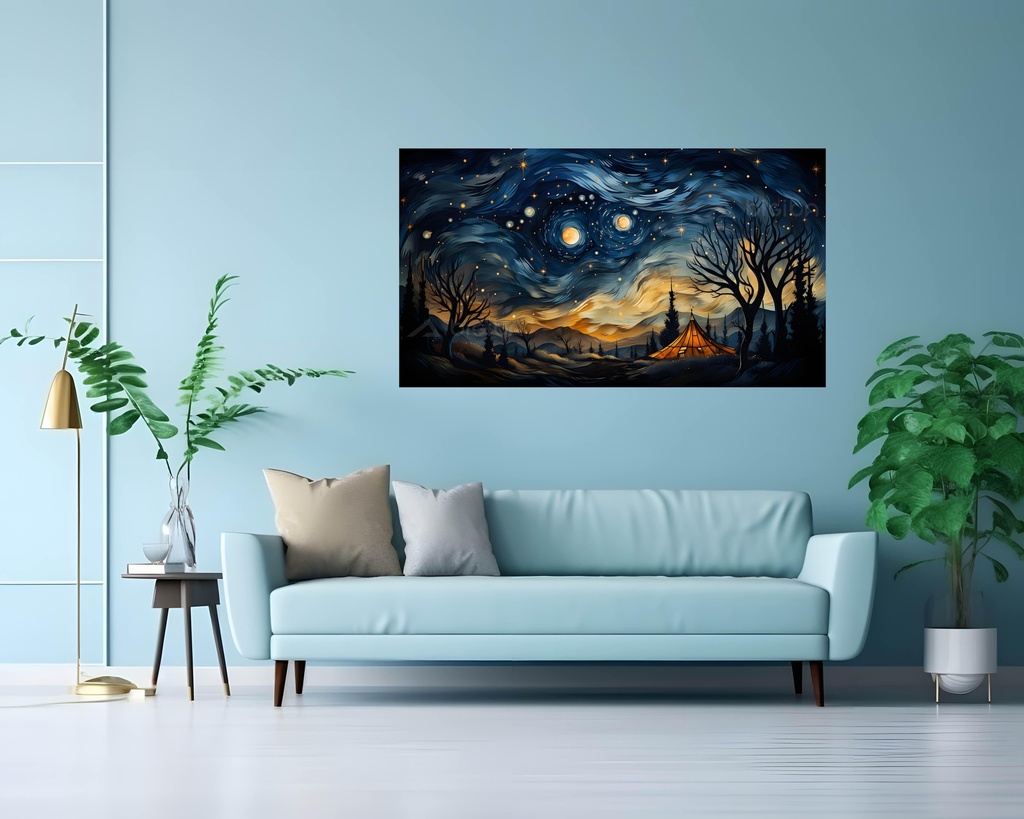 Starry Wilderness Embrace