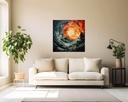 Cosmic Vortex Escape