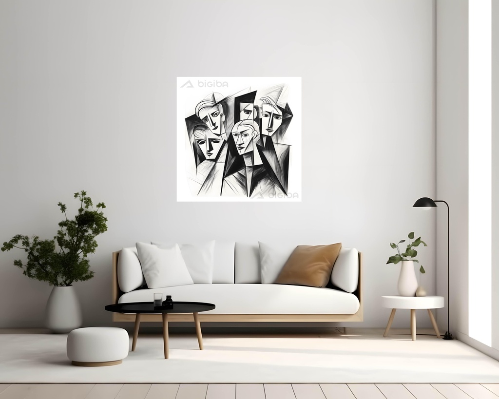 Monochrome Mosaic Minds