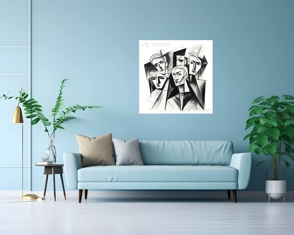 Monochrome Mosaic Minds
