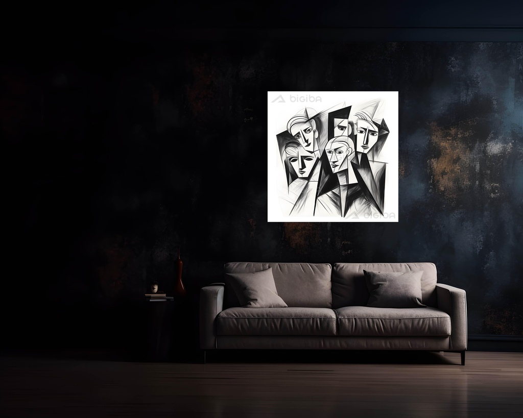 Monochrome Mosaic Minds