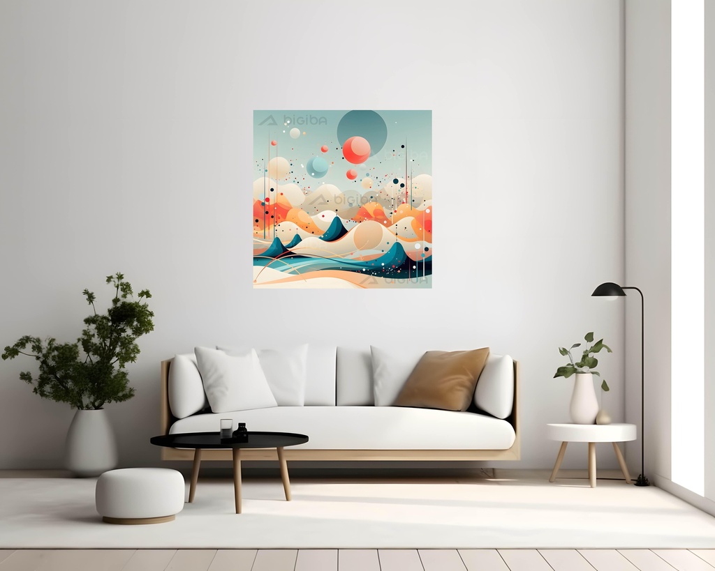 Retro Cosmic Dreamscape