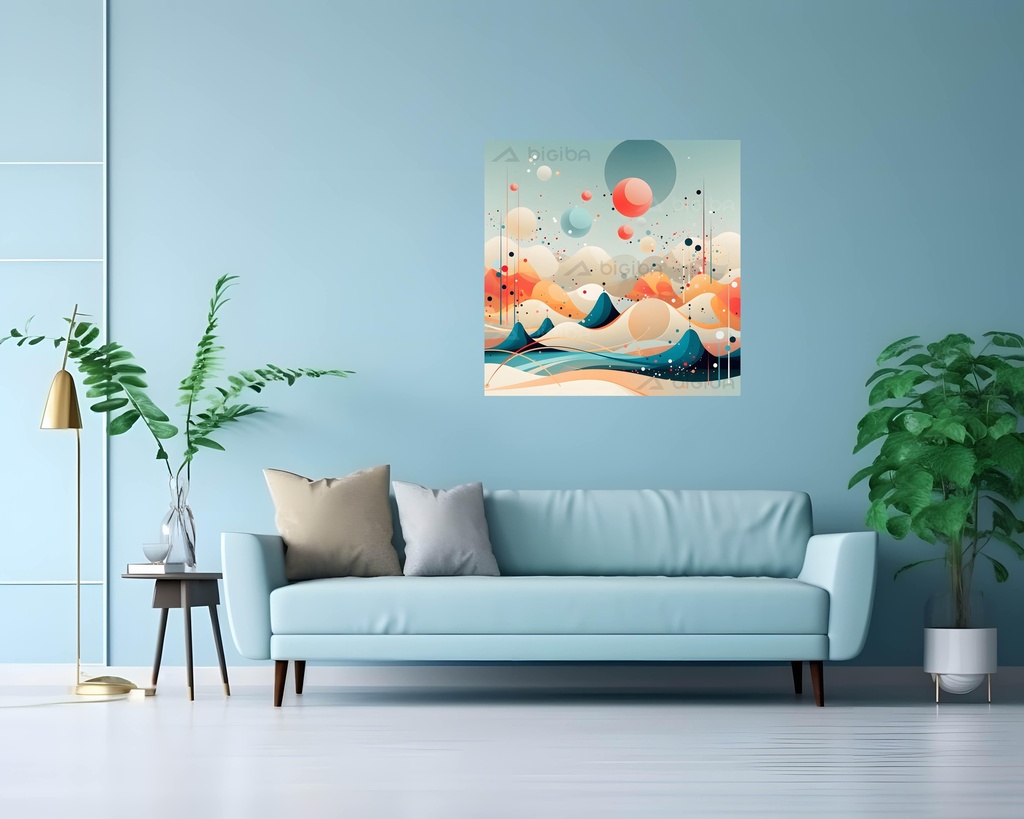 Retro Cosmic Dreamscape