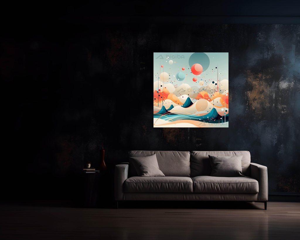 Retro Cosmic Dreamscape