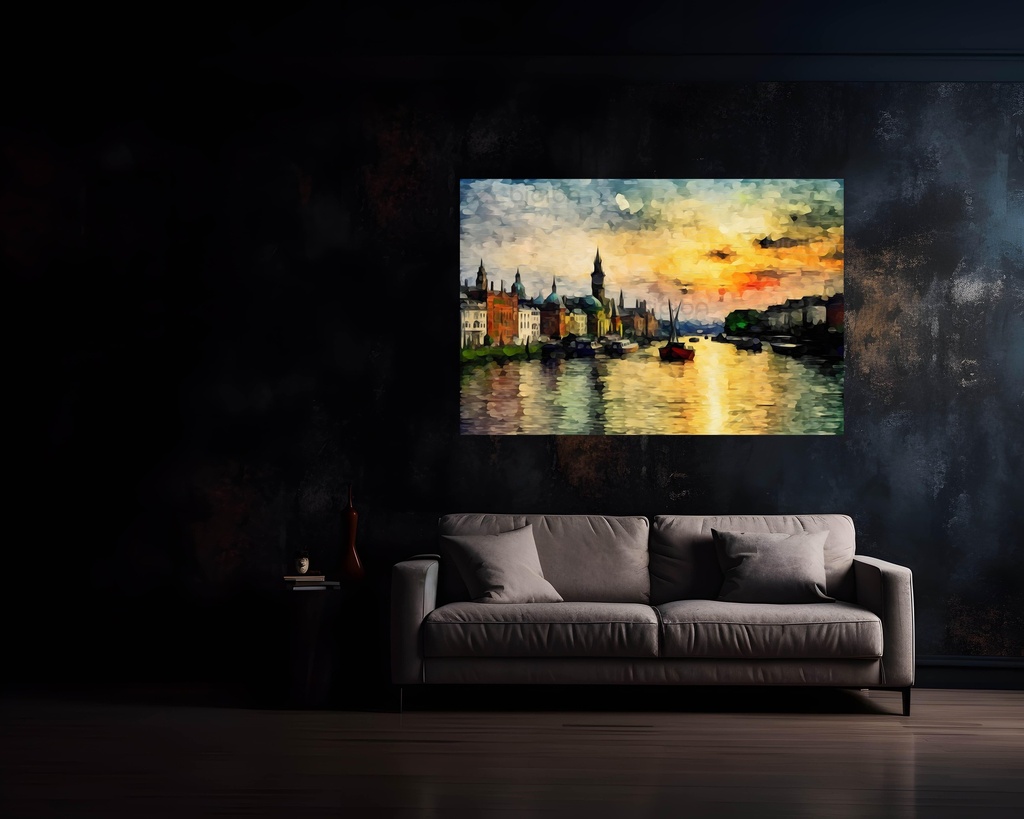 Sunset Serenade on the Waterfront