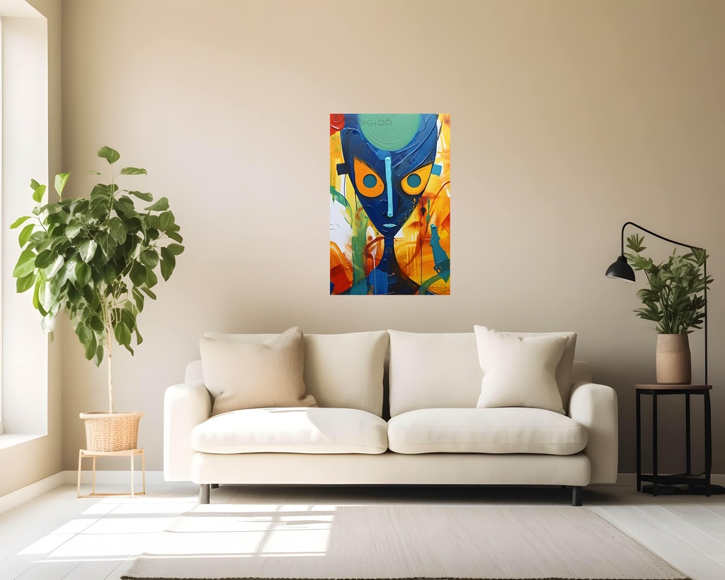 Vivid Dreamscape Visage