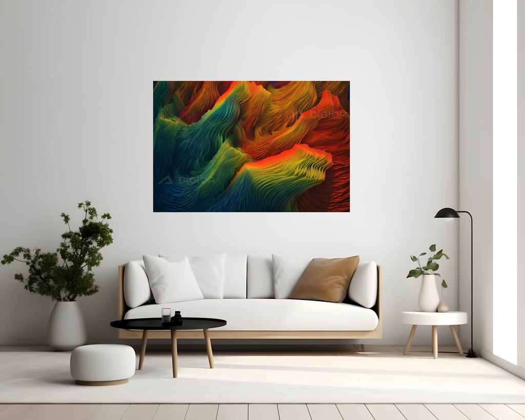Vibrant Ridges of Imagination