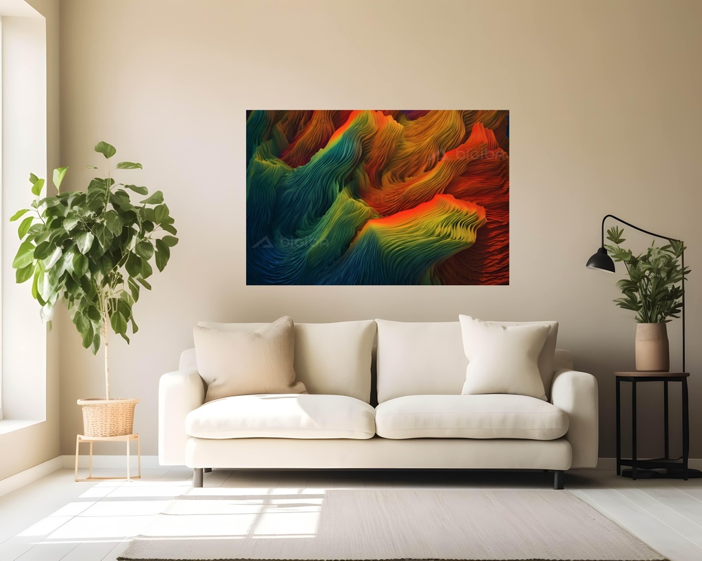 Vibrant Ridges of Imagination