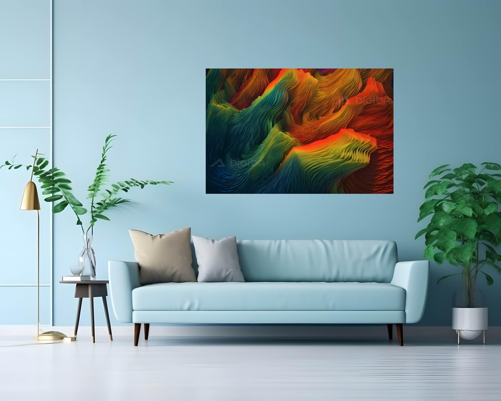 Vibrant Ridges of Imagination