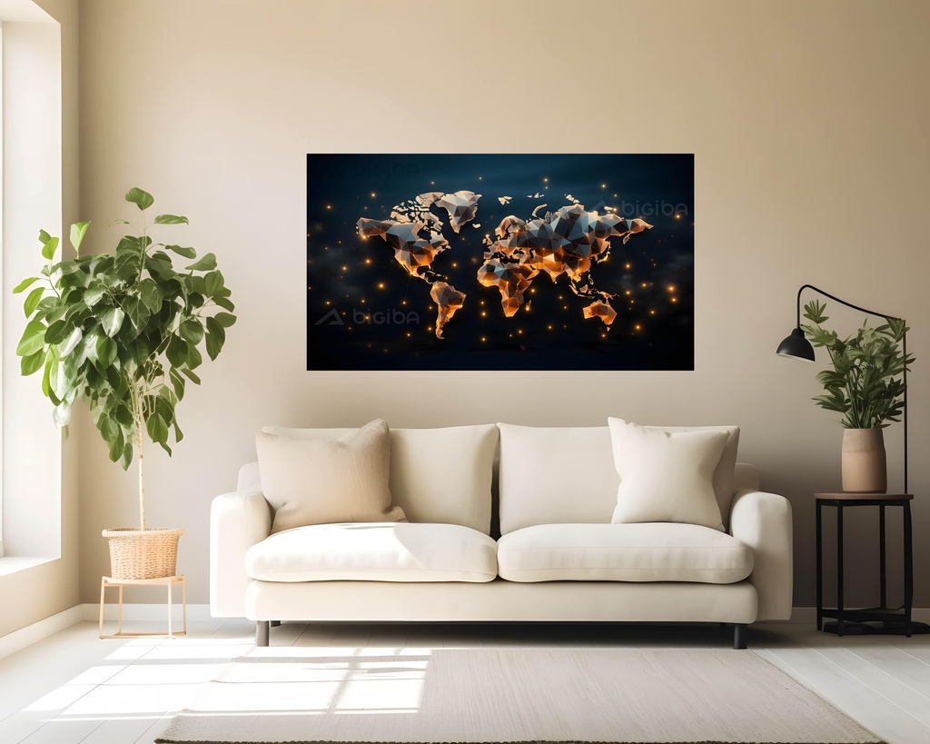 Luminous Continents