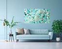 Azure Mosaic Elegance