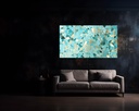 Azure Mosaic Elegance