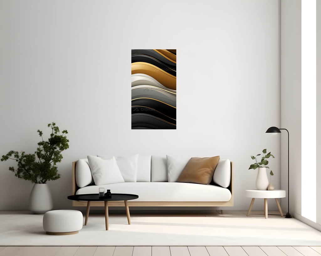 Golden Waves Elegance