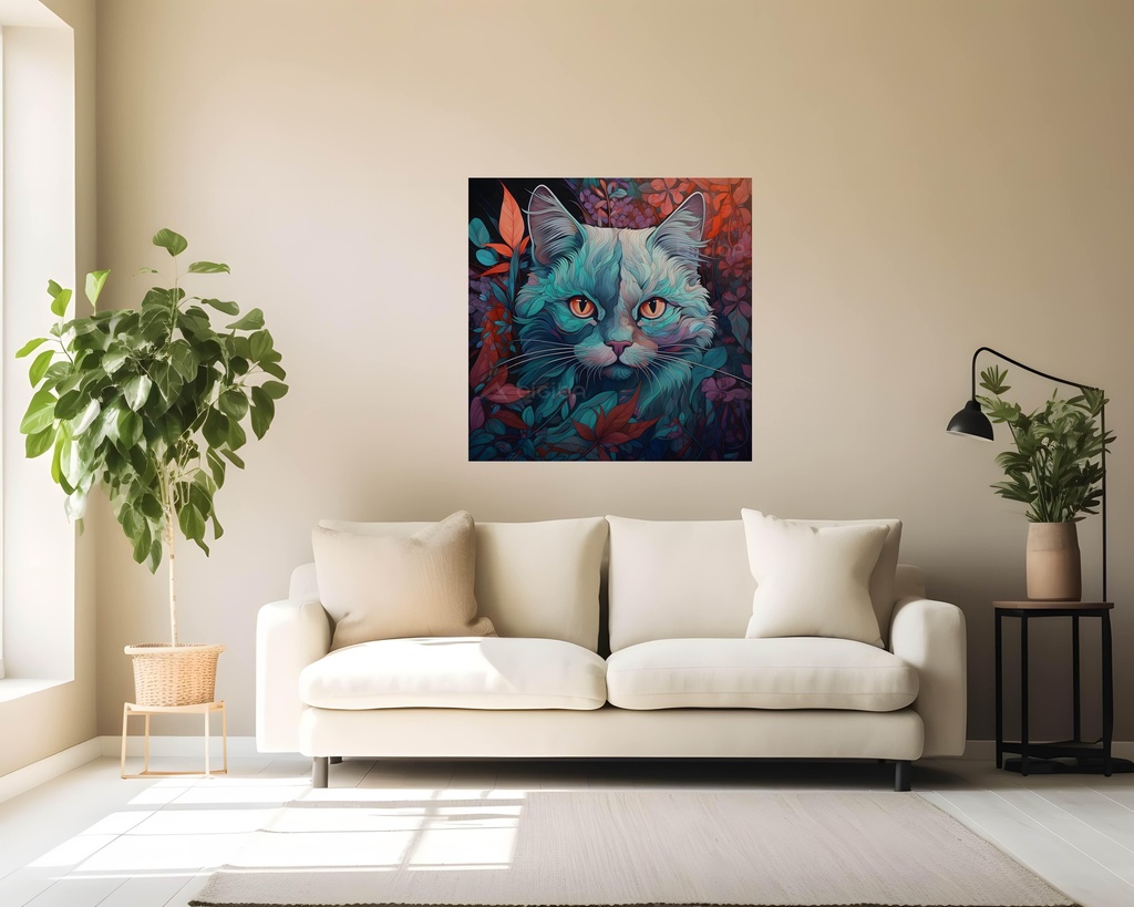 Mystic Feline Gaze