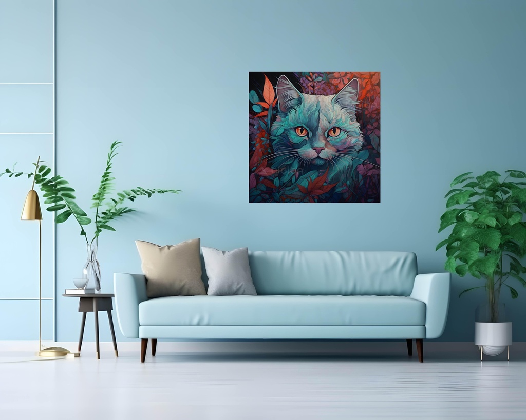 Mystic Feline Gaze