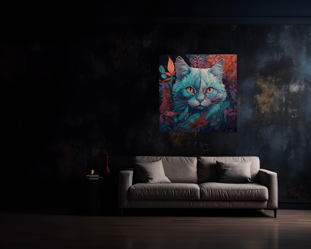 Mystic Feline Gaze