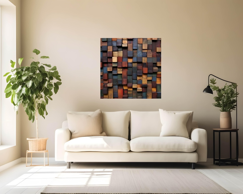 Cubist Hues Labyrinth