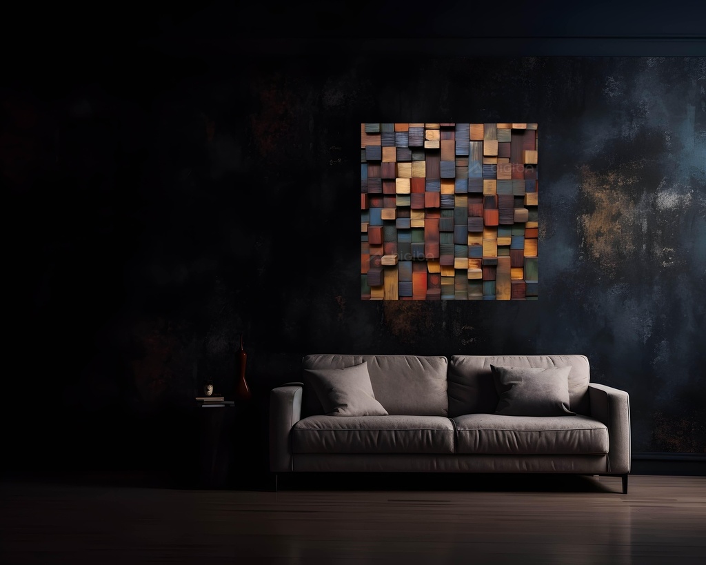 Cubist Hues Labyrinth