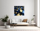 Cubist Gold and Azure