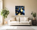 Cubist Gold and Azure