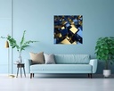 Cubist Gold and Azure
