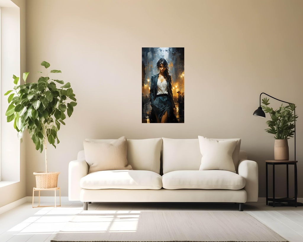 Rainy Metropolis Muse