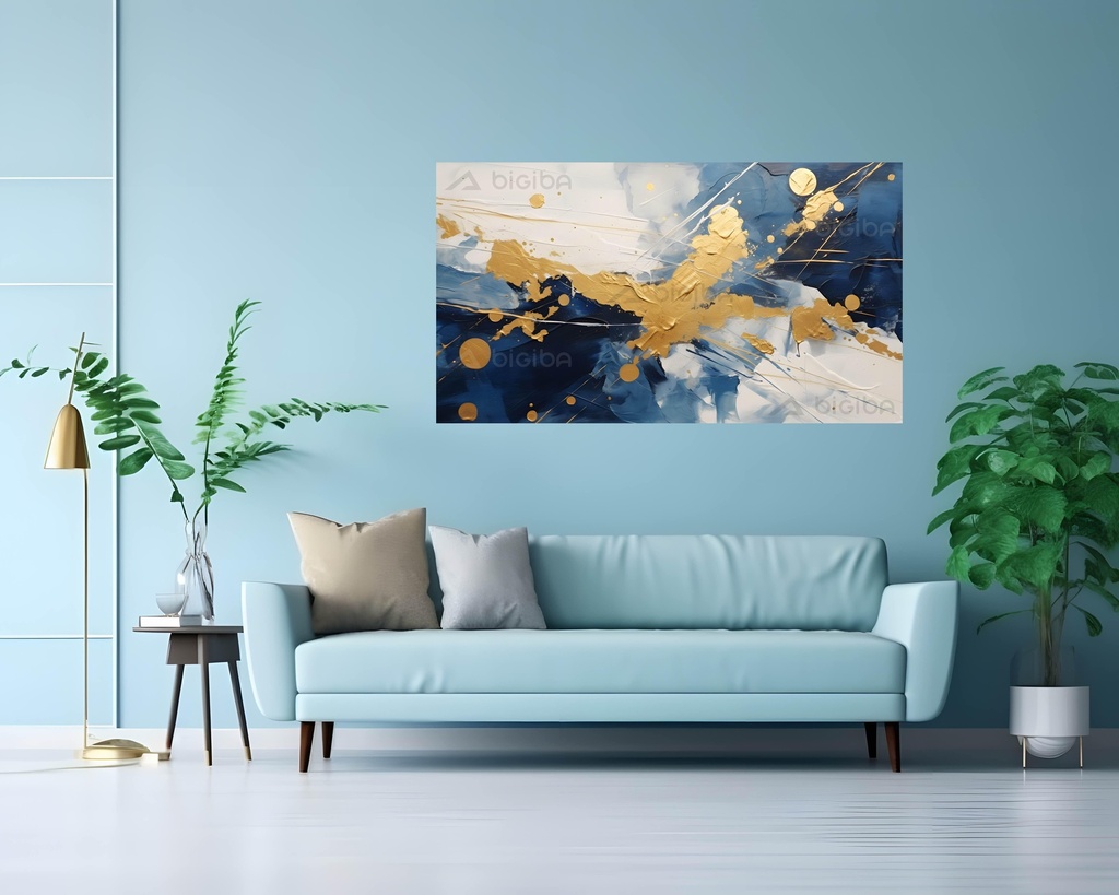 Celestial Swirls and Gilded Flows