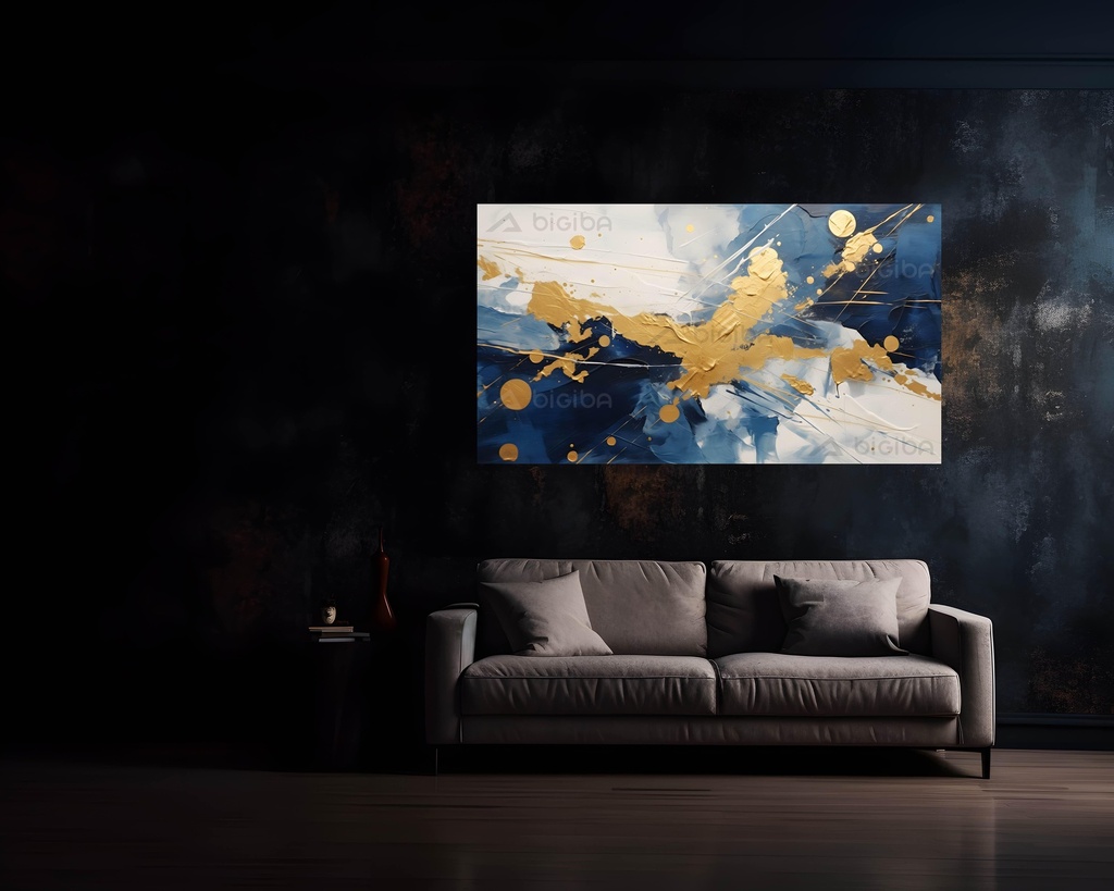 Celestial Swirls and Gilded Flows