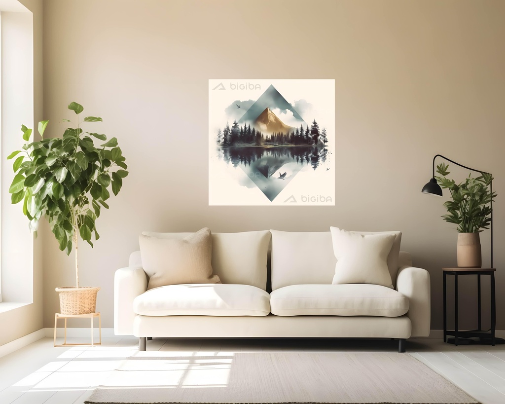 Mystical Mountain Mirage