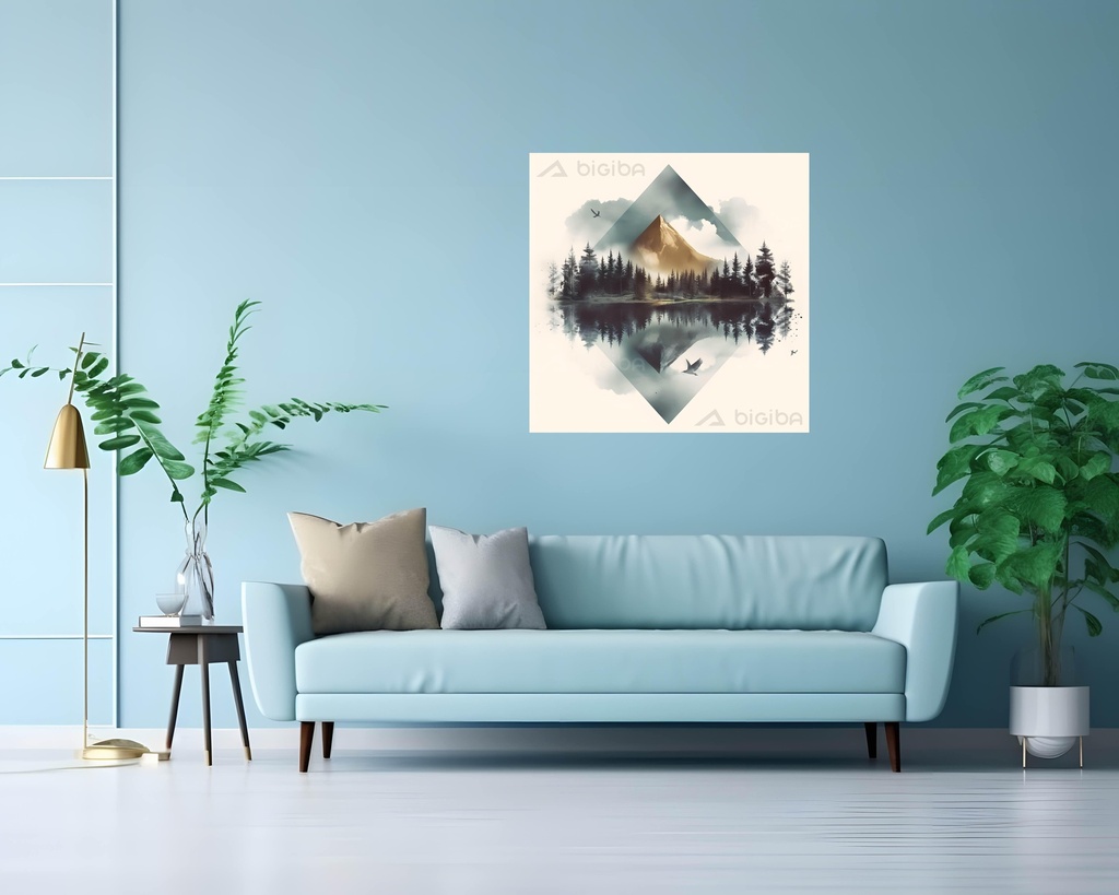 Mystical Mountain Mirage