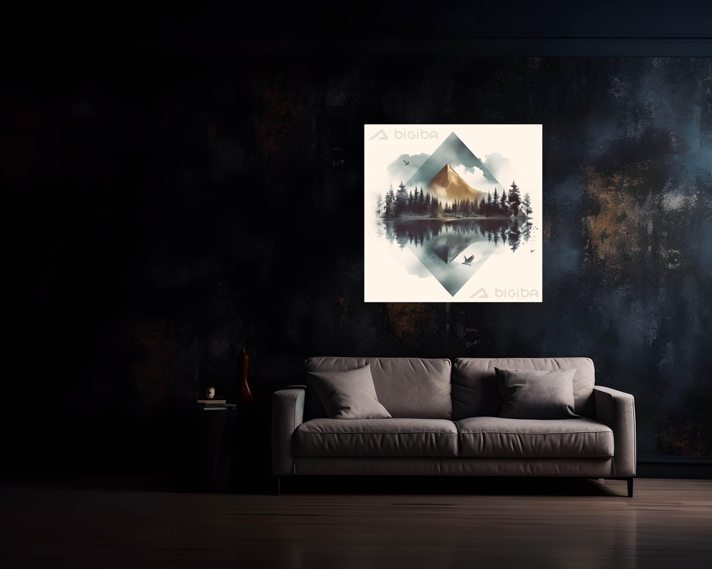 Mystical Mountain Mirage