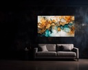Aqua and Amber Dreamscapes