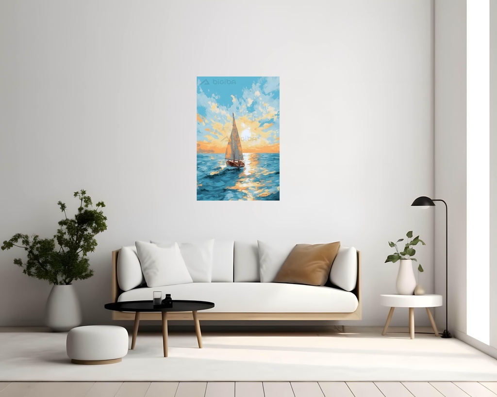 Sunset Sail Serenity