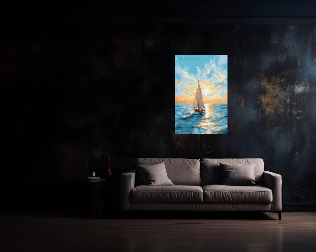 Sunset Sail Serenity