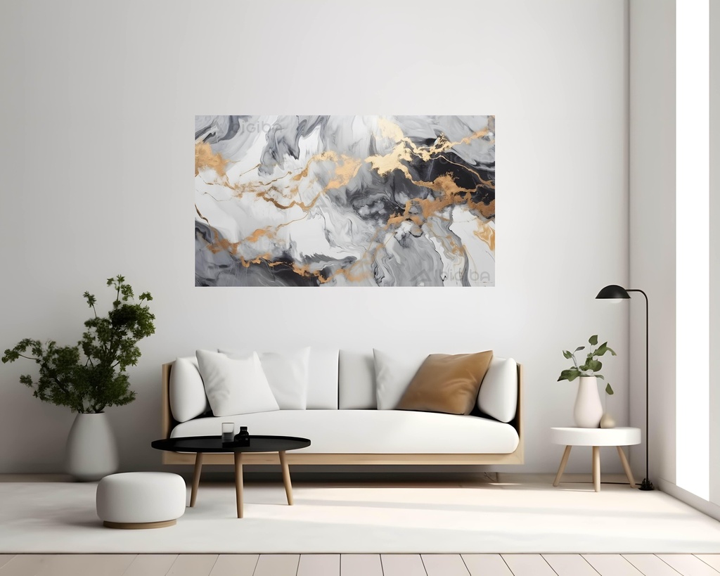 Ethereal Marbled Elegance